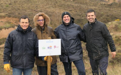 El 12º bosque de Foxy y la Fundación Alcoraz ya es una realidad